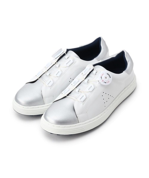 adabat（アダバット）の「ダイヤル式スパイクレスシューズ レディース（スニーカー・レディース・ホワイト/ネイビー・30/35/40/45）」の11枚目の写真