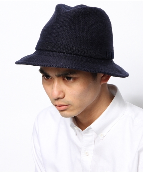 BEAUTY&YOUTH UNITED ARROWS（ビューティーアンドユースユナイテッドアローズ）の「BY ロングブリム サーモハット（ハット・メンズ・ダークグレー/ネイビー・フリー）」の3枚目の写真