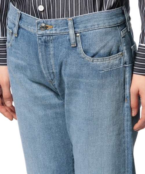 ASTRAET（アストラット）の「ASTRAET(アストラット) コットンツイルデニムボーイフレンド◆（デニムパンツ・レディース・ネイビー・29/28/27）」の7枚目の写真