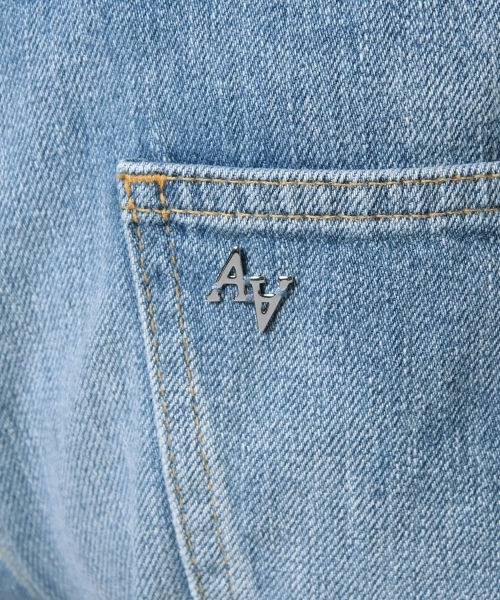 ASTRAET（アストラット）の「ASTRAET(アストラット) コットンツイルデニムボーイフレンド◆（デニムパンツ・レディース・ネイビー・29/28/27）」の11枚目の写真