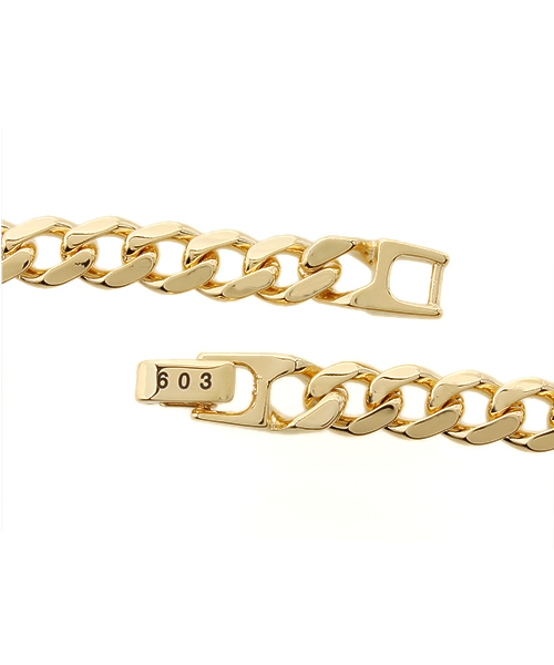 603（ロクマルサン）の「603 グラデーションチェーンネックレス（ネックレス・レディース・シルバー/ゴールド・FREE）」の4枚目の写真