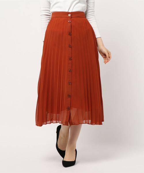 AMERICAN HOLIC（アメリカンホリック）の「前ボタンプリーツスカート