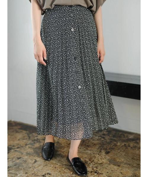 AMERICAN HOLIC(アメリカンホリック)の「前ボタンプリーツスカート *(スカート・レディース・ネイビー/レオパード/ドット/その他14/テラコッタ・M/L)」の18枚目の写真