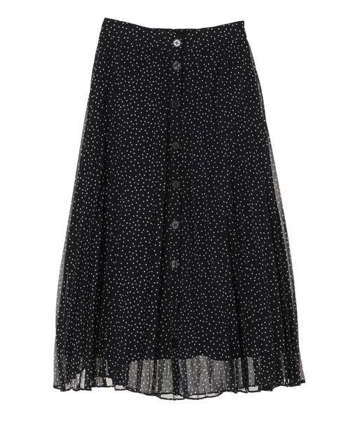 AMERICAN HOLIC(アメリカンホリック)の「前ボタンプリーツスカート *(スカート・レディース・ネイビー/レオパード/ドット/その他14/テラコッタ・M/L)」の17枚目の写真