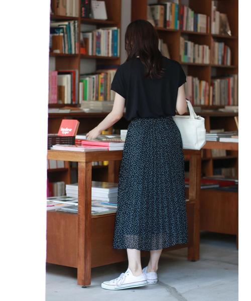 AMERICAN HOLIC(アメリカンホリック)の「前ボタンプリーツスカート *(スカート・レディース・ネイビー/レオパード/ドット/その他14/テラコッタ・M/L)」の13枚目の写真