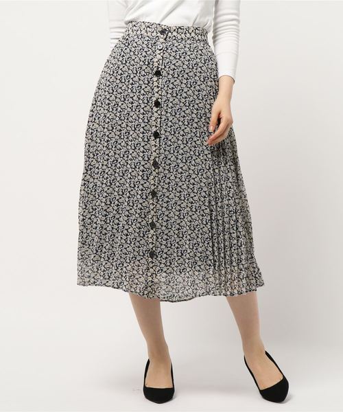 AMERICAN HOLIC(アメリカンホリック)の「前ボタンプリーツスカート *(スカート・レディース・ネイビー/レオパード/ドット/その他14/テラコッタ・M/L)」の20枚目の写真