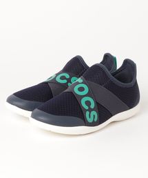 crocs | スウィフトウォーター クロス ストラップ ロゴ アウトレット Swiftwater Cross-Strap Logo Ol(スニーカー)