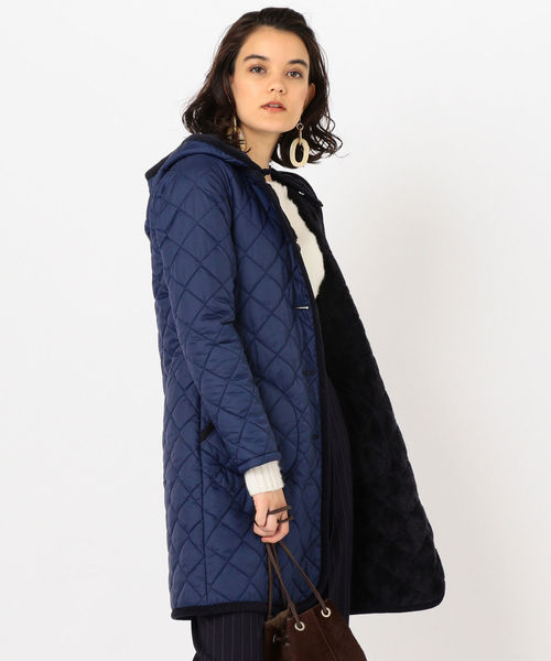 LAVENHAM(ラベンハム)の「LAVENHAM:【SHIPS別注】BRUNDON ロング◇(ブルゾン・レディース・チャコールグレー/オリーブ/ネイビー・36/38/40)」の11枚目の写真