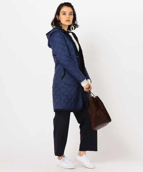 LAVENHAM(ラベンハム)の「LAVENHAM:【SHIPS別注】BRUNDON ロング◇(ブルゾン・レディース・チャコールグレー/オリーブ/ネイビー・36/38/40)」の15枚目の写真