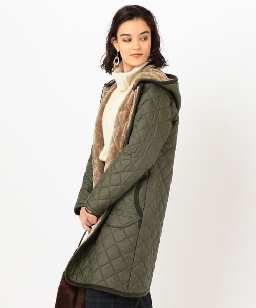 LAVENHAM(ラベンハム)の「LAVENHAM:【SHIPS別注】BRUNDON ロング◇(ブルゾン・レディース・チャコールグレー/オリーブ/ネイビー・36/38/40)」の19枚目の写真