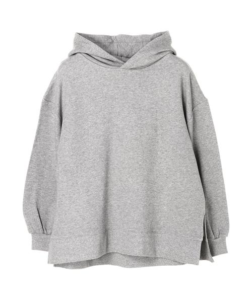 earth music&ecology（アースミュージックアンドエコロジー）の「スウェットパーカー ●＊（パーカー・レディース・ブラック/ダークグリーン/ベージュ/モカ/ラベンダー/杢グレー・FREE）」の18枚目の写真