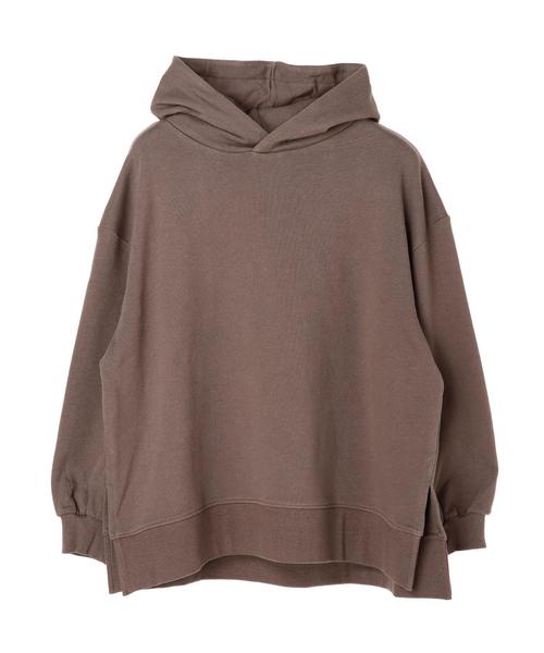 earth music&ecology（アースミュージックアンドエコロジー）の「スウェットパーカー ●＊（パーカー・レディース・ブラック/ダークグリーン/ベージュ/モカ/ラベンダー/杢グレー・FREE）」の15枚目の写真