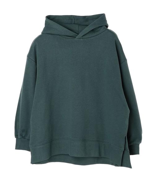 earth music&ecology（アースミュージックアンドエコロジー）の「スウェットパーカー ●＊（パーカー・レディース・ブラック/ダークグリーン/ベージュ/モカ/ラベンダー/杢グレー・FREE）」の13枚目の写真