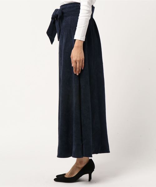 fifth（フィフス）の「ウエストリボンコーデュロイフレアスカート（スカート・レディース・ネイビー/カーキ/ブラウン・MEDIUM）」の20枚目の写真