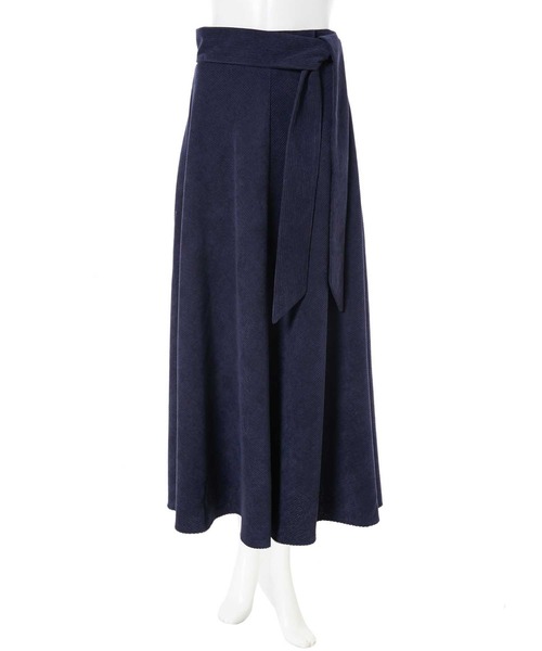 fifth（フィフス）の「ウエストリボンコーデュロイフレアスカート（スカート・レディース・ネイビー/カーキ/ブラウン・MEDIUM）」の18枚目の写真