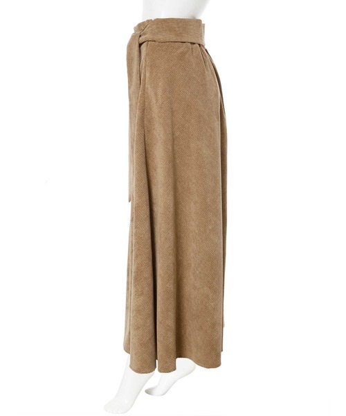 fifth（フィフス）の「ウエストリボンコーデュロイフレアスカート（スカート・レディース・ネイビー/カーキ/ブラウン・MEDIUM）」の6枚目の写真