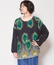 チャイハネ | 【チャイハネ】yul 孔雀柄プリントMEN'Sトップス(その他トップス)