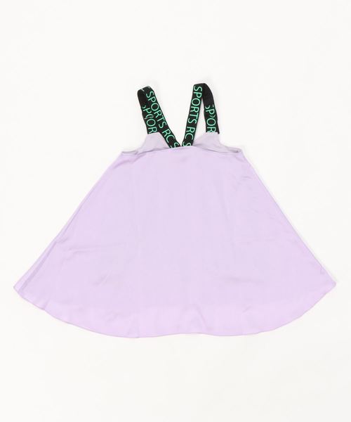 RADCHAP(ラッドチャップ)の「肩ベルトシフォンジャンパースカート(ジャンパースカート・キッズ・イエロー/ラベンダー・90cm/110cm/100cm/120cm/130cm/140cm/150cm)」の3枚目の写真