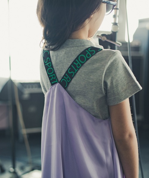 RADCHAP(ラッドチャップ)の「肩ベルトシフォンジャンパースカート(ジャンパースカート・キッズ・イエロー/ラベンダー・90cm/110cm/100cm/120cm/130cm/140cm/150cm)」の17枚目の写真