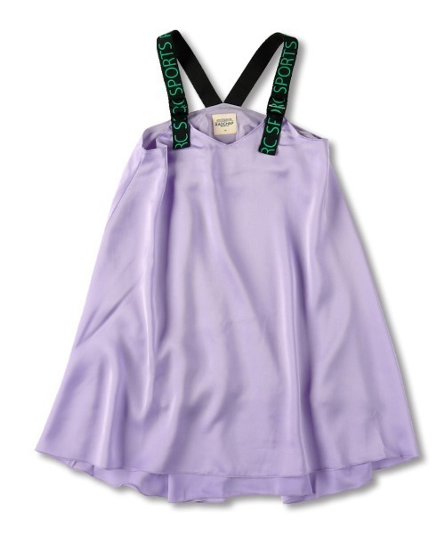 RADCHAP(ラッドチャップ)の「肩ベルトシフォンジャンパースカート(ジャンパースカート・キッズ・イエロー/ラベンダー・90cm/110cm/100cm/120cm/130cm/140cm/150cm)」の5枚目の写真