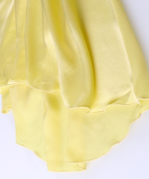 RADCHAP(ラッドチャップ)の「肩ベルトシフォンジャンパースカート(ジャンパースカート・キッズ・イエロー/ラベンダー・90cm/110cm/100cm/120cm/130cm/140cm/150cm)」の12枚目の写真