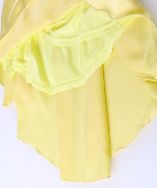RADCHAP(ラッドチャップ)の「肩ベルトシフォンジャンパースカート(ジャンパースカート・キッズ・イエロー/ラベンダー・90cm/110cm/100cm/120cm/130cm/140cm/150cm)」の13枚目の写真