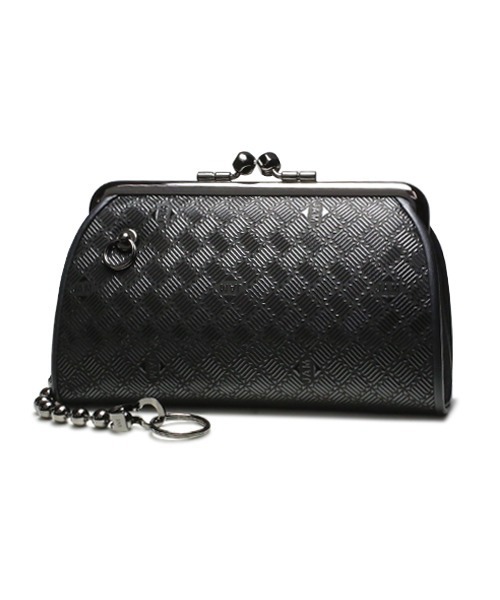 セール 印傳屋 親子 がま口 二つ折り 財布 革 黒 プレゼント レザー 人気 シンプル おすすめ ブランド コラボ メンズ レディース セール 財布 Jam Home Made ジャムホームメイド のファッション通販 Zozotown