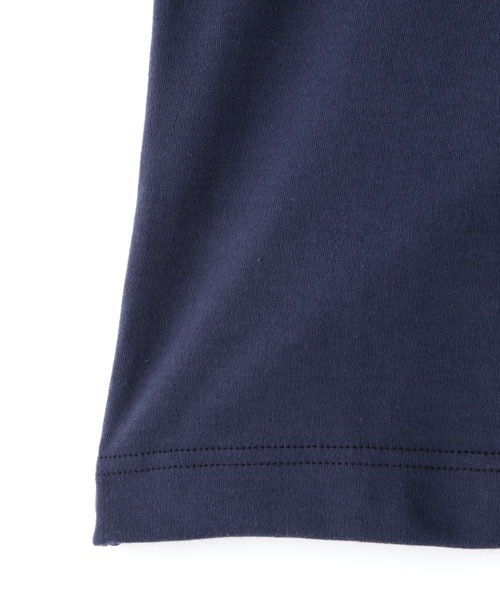 SUNSPEL(サンスペル)の「SUNSPEL / WOMEN’S COTTON INTERLOCK(Tシャツ/カットソー・レディース・ネイビー・1/2)」の4枚目の写真