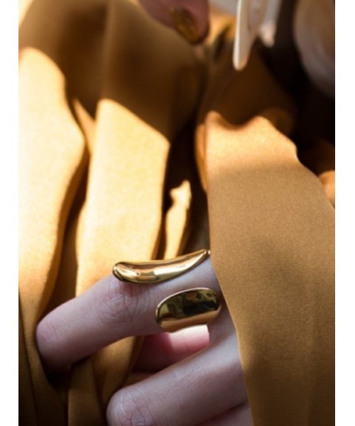 mou（モウ）の「歪み変形カーブリング（リング・レディース・シルバー/ゴールド・FREE）」の11枚目の写真