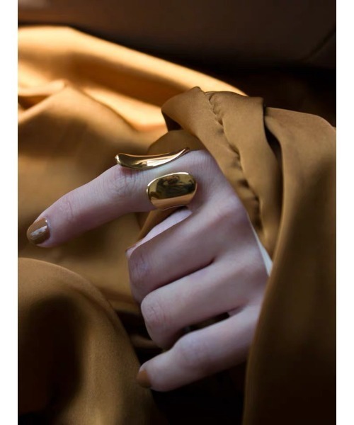 mou（モウ）の「歪み変形カーブリング（リング・レディース・シルバー/ゴールド・FREE）」の17枚目の写真