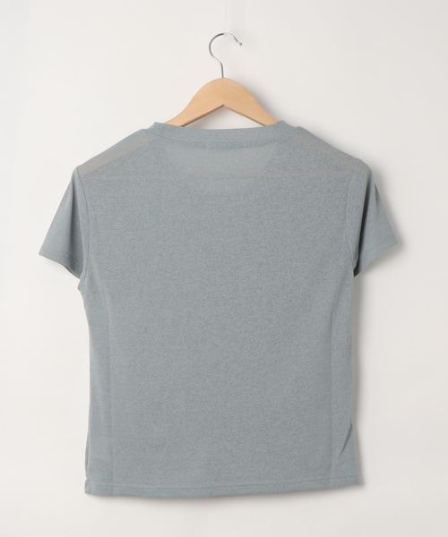 archives（アルシーヴ）の「ロゴシアーT（Tシャツ/カットソー・レディース・ミント/オフホワイト/ブルー/オレンジ・MEDIUM）」の5枚目の写真