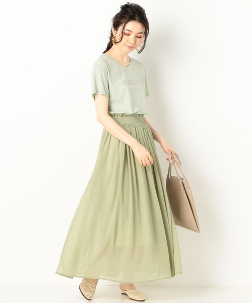 archives（アルシーヴ）の「ロゴシアーT（Tシャツ/カットソー・レディース・ミント/オフホワイト/ブルー/オレンジ・MEDIUM）」の17枚目の写真