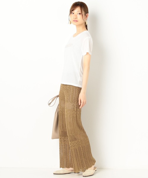 archives（アルシーヴ）の「ロゴシアーT（Tシャツ/カットソー・レディース・ミント/オフホワイト/ブルー/オレンジ・MEDIUM）」の20枚目の写真