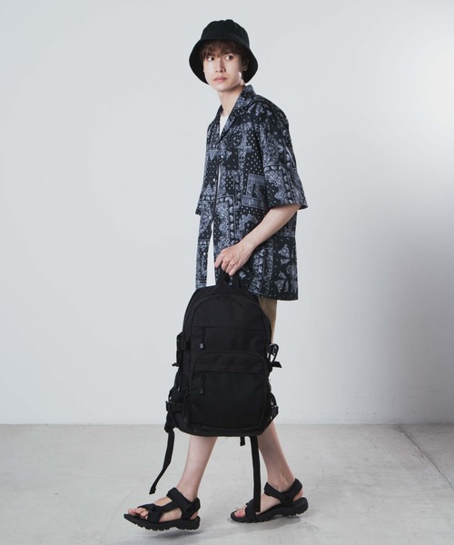 WEGO（ウィゴー）の「WEGO/スクールリュック（バックパック/リュック・メンズ・ブラック/ブラック系その他・FREE）」の9枚目の写真