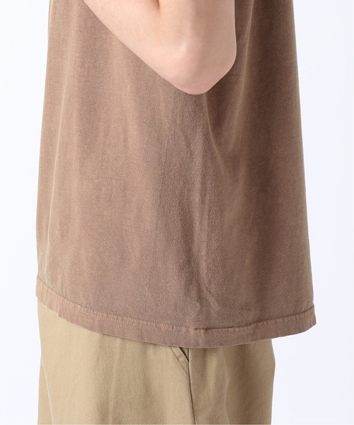 JOURNAL STANDARD relume(ジャーナルスタンダード レリューム)の「【CLUB SAKENOMITAI / 酒飲倶楽部】スモールロゴ Tシャツ / 無地T(Tシャツ/カットソー・メンズ・アイボリー/キャメル・MEDIUM/LARGE/X-LARGE)」の19枚目の写真