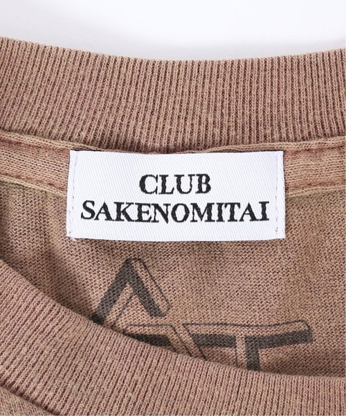 JOURNAL STANDARD relume(ジャーナルスタンダード レリューム)の「【CLUB SAKENOMITAI / 酒飲倶楽部】スモールロゴ Tシャツ / 無地T(Tシャツ/カットソー・メンズ・アイボリー/キャメル・MEDIUM/LARGE/X-LARGE)」の13枚目の写真