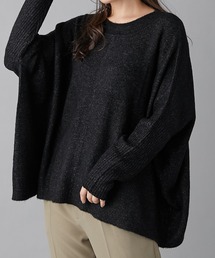 un dix cors（アンディコール）の「ここでしか手に入らない！【WEB限定・手洗い可】ドルマンニットプルオーバー（ミドル丈）（ニット/セーター）」