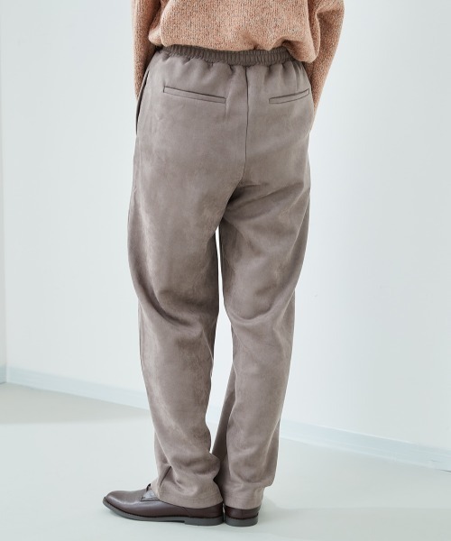 cepo（セポ）の「スエード調センターパートイージーパンツ（その他パンツ・レディース・ベージュ/オレンジ/ブルー・M）」の11枚目の写真