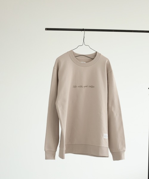 NO COFFEE(ノーコーヒー)の「NO COFFEE/スウェット/921357(スウェット・メンズ・ブラック/ベージュ/ライトグリーン・MEDIUM/LARGE/X-LARGE)」の3枚目の写真