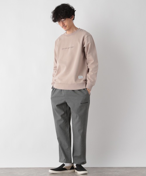 NO COFFEE(ノーコーヒー)の「NO COFFEE/スウェット/921357(スウェット・メンズ・ブラック/ベージュ/ライトグリーン・MEDIUM/LARGE/X-LARGE)」の4枚目の写真