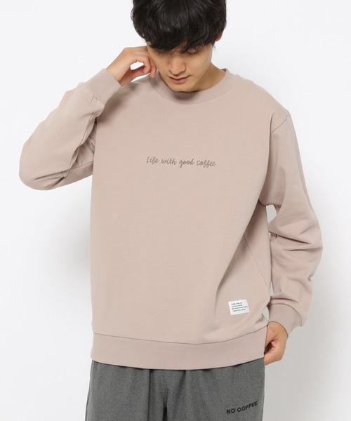 NO COFFEE(ノーコーヒー)の「NO COFFEE/スウェット/921357(スウェット・メンズ・ブラック/ベージュ/ライトグリーン・MEDIUM/LARGE/X-LARGE)」の18枚目の写真