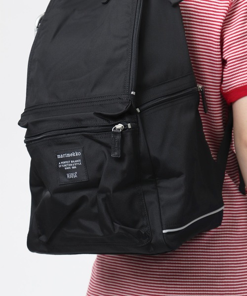 marimekko（マリメッコ）の「・marimekko / マリメッコ  ROADIE BUDDY･･52631-2-6994（バックパック/リュック・レディース・ブラック/チャコールグレー/ブラウン・FREE）」の21枚目の写真