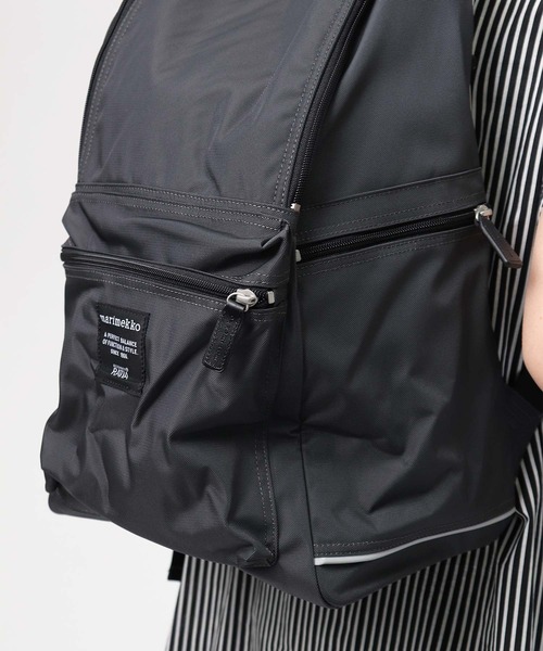 marimekko（マリメッコ）の「・marimekko / マリメッコ  ROADIE BUDDY･･52631-2-6994（バックパック/リュック・レディース・ブラック/チャコールグレー/ブラウン・FREE）」の17枚目の写真