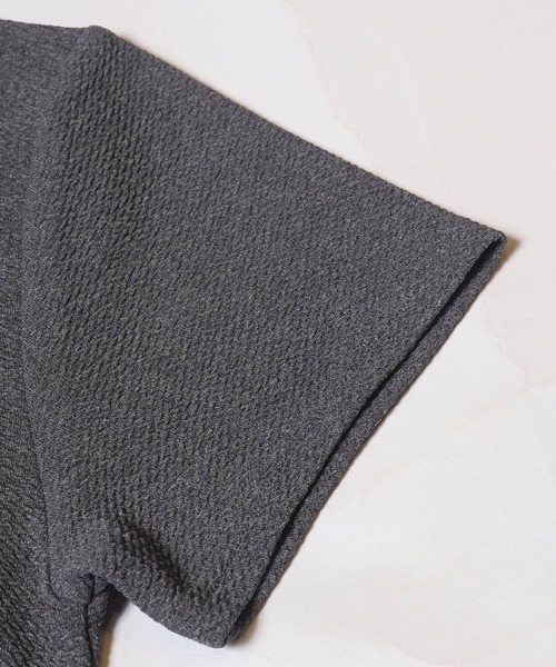 coca（coca）（コカ）の「エンボス加工裾フリル半袖プルオーバー（Tシャツ/カットソー・レディース・ブラック/ピンク系その他/ホワイト/グレー・ONE SIZE/L/S/M）」の14枚目の写真