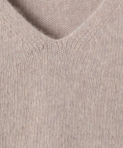 UNITED ARROWS - UNITED ARROWS  FANCY/MLNG Vネック ニット BEAUTY&YOUTH UNITED ARROWS｜Vネック フレンチスリーブ ニット