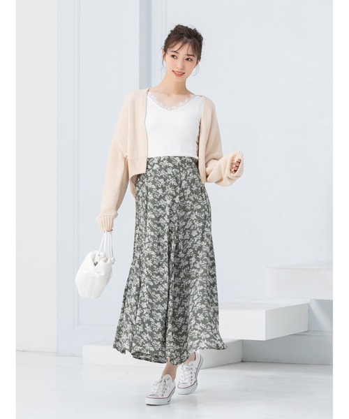 fifth（フィフス）の「ローゲージショートニットカーディガン（カーディガン/ボレロ・レディース・ラベンダー/スモークピンク/ライトベージュ・MEDIUM）」の14枚目の写真