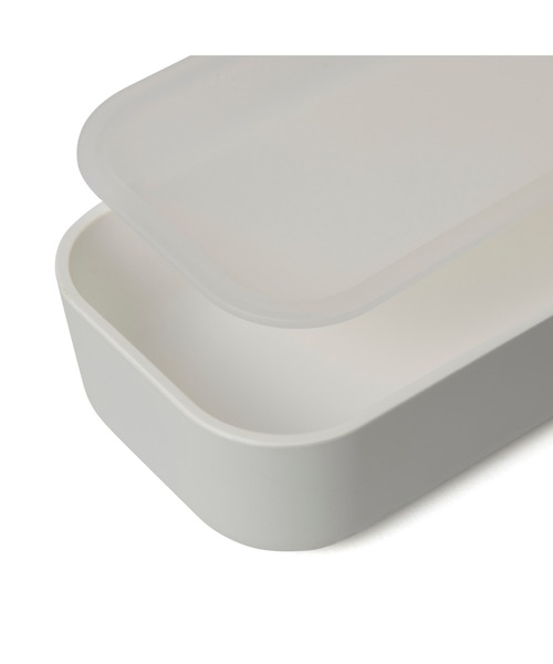 ロゴ ランチボックス 2段 ブルー（キッチンツール）｜Francfranc