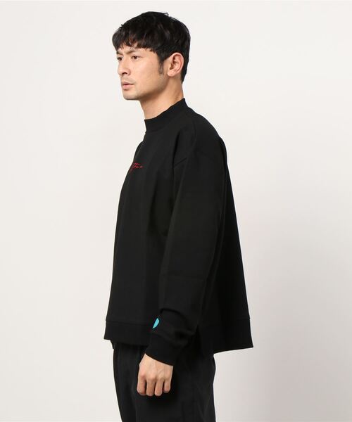 Kappa(カッパ)の「Kappa(カッパ)ポンチモックネックプルオーバー(Tシャツ/カットソー・メンズ・グリーン/ブラック/ホワイト/ベージュ・L/S/M)」の21枚目の写真