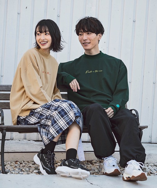 Kappa(カッパ)の「Kappa(カッパ)ポンチモックネックプルオーバー(Tシャツ/カットソー・メンズ・グリーン/ブラック/ホワイト/ベージュ・L/S/M)」の10枚目の写真
