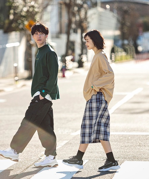 Kappa(カッパ)の「Kappa(カッパ)ポンチモックネックプルオーバー(Tシャツ/カットソー・メンズ・グリーン/ブラック/ホワイト/ベージュ・L/S/M)」の15枚目の写真